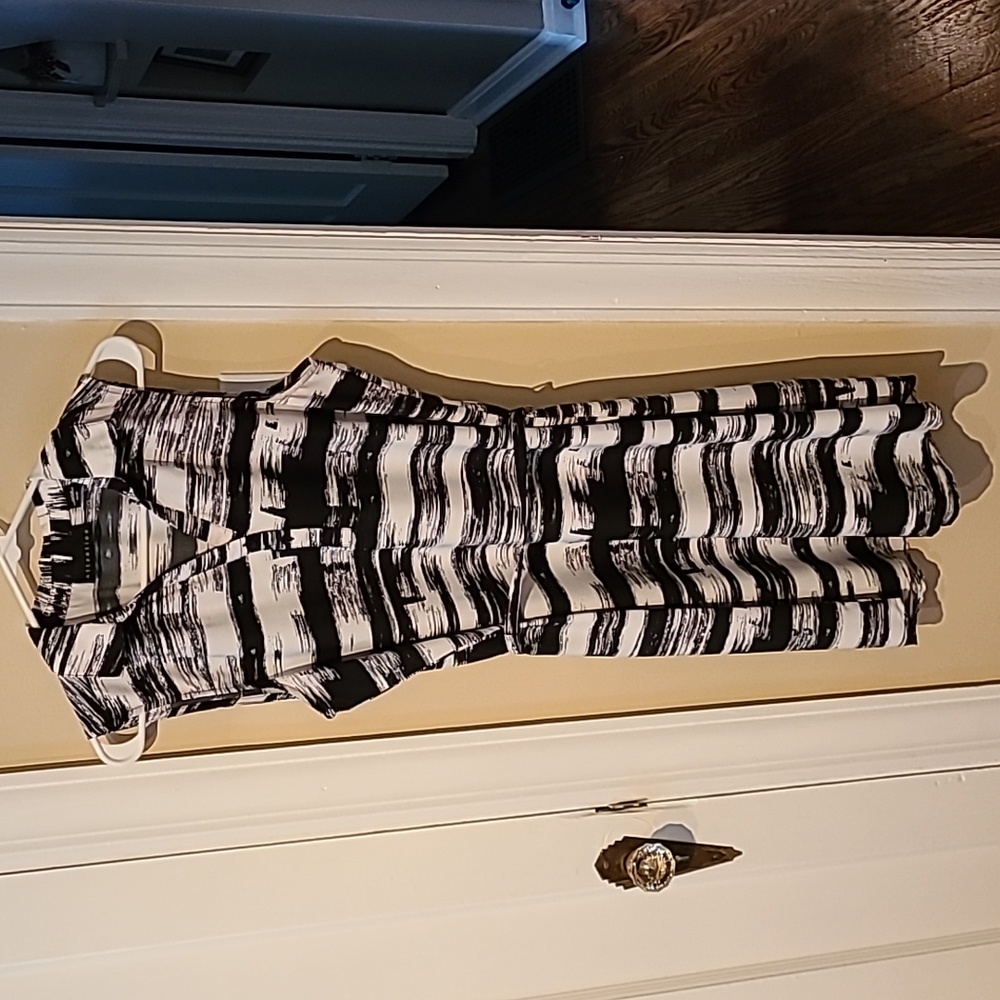 Black and White Dress